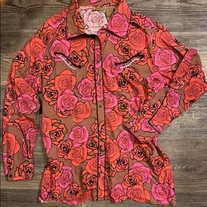 Wrangler Floral Button Down